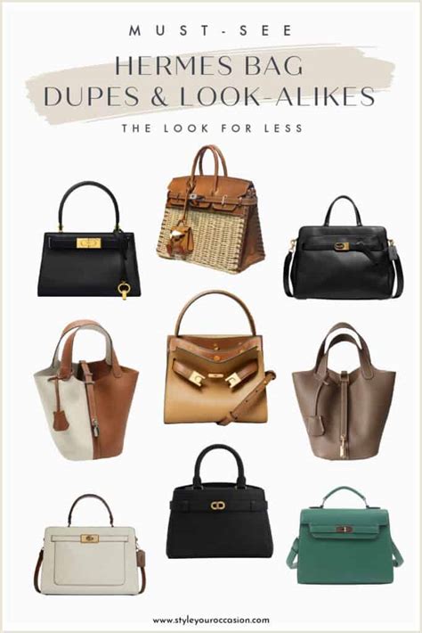 hermes bag dupes amazon|copies of Hermes clutch bag.